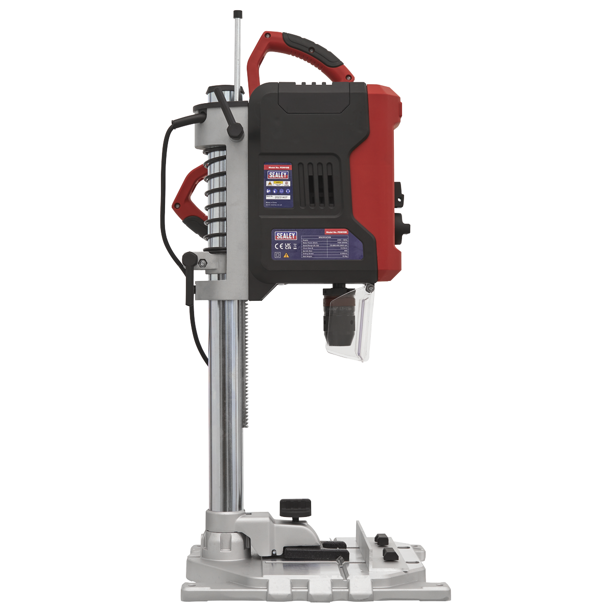 Bench Pillar Drill with Digital Display & Laser Guide, 2-Speed, 720W (PDM10B) (Factory Refurbished B)