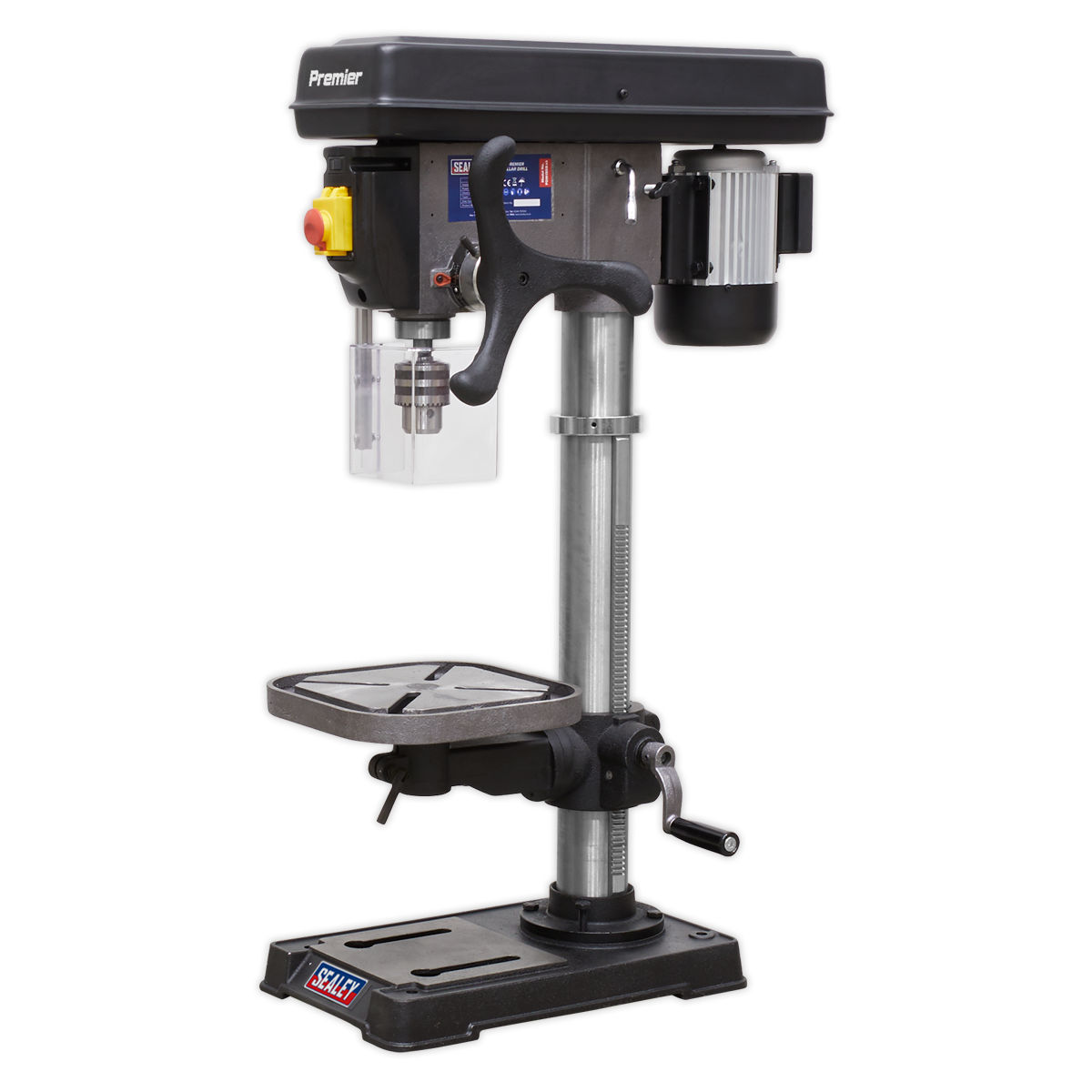 Premier Bench Mounting Pillar Drill 16-Speed 370W 230V