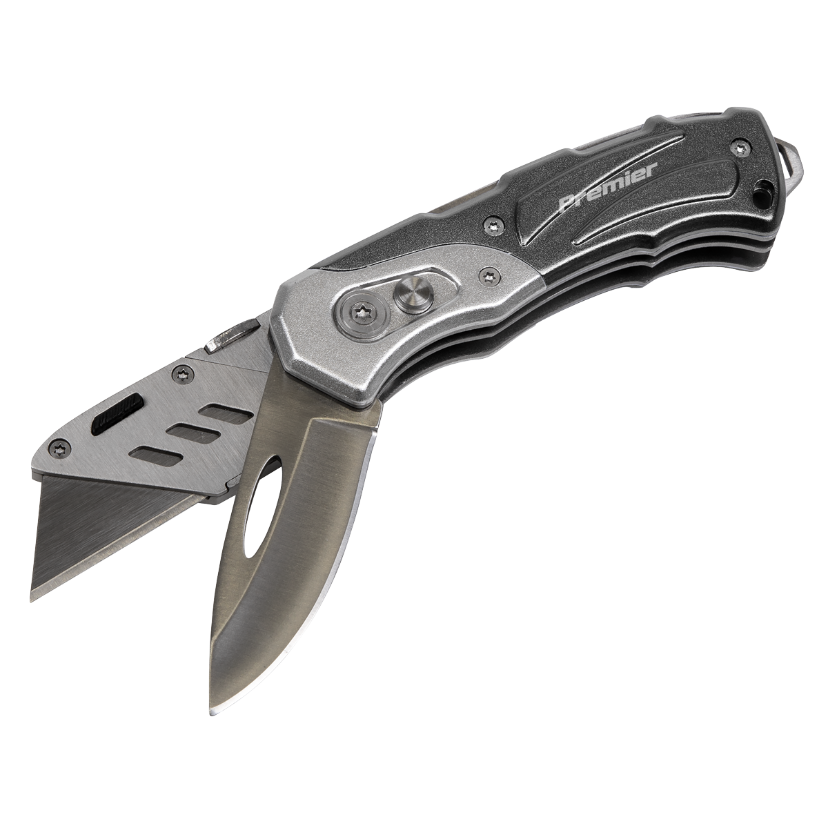 Premier Locking Pocket Knife Twin-Blade