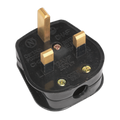 13A Plug - Black