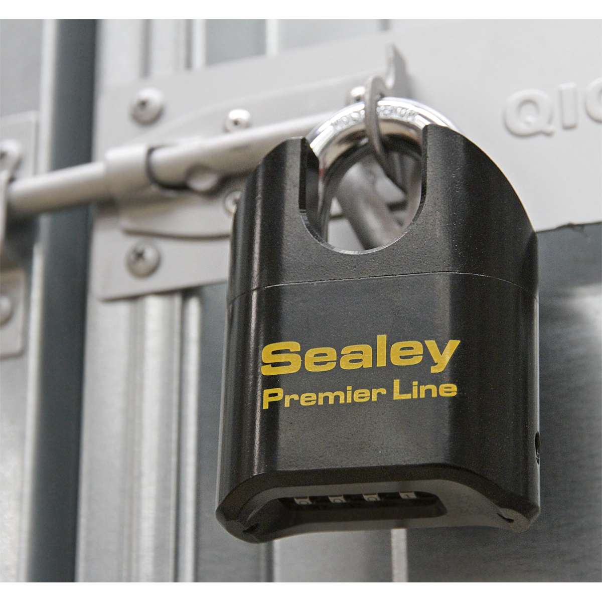 Premier™ Steel Body Combination Padlock Shrouded Shackle 62m