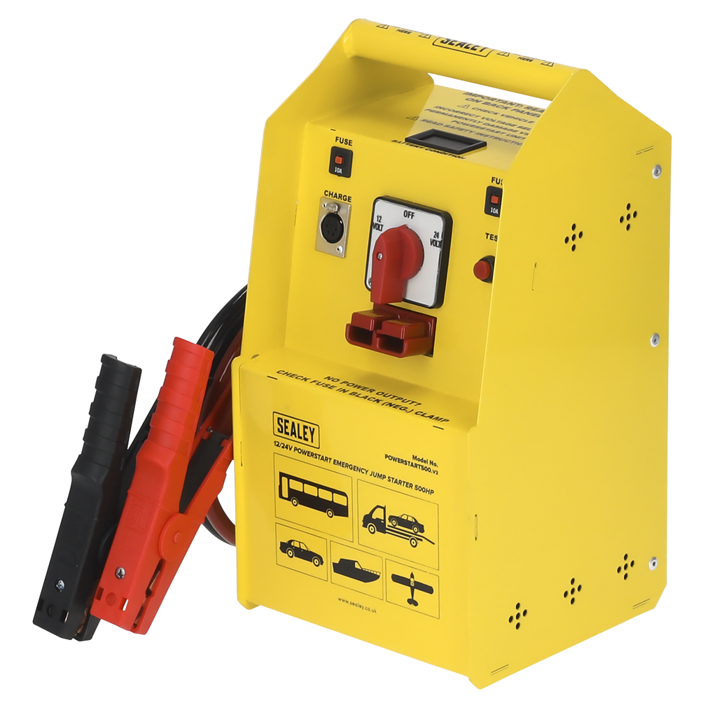 12/24V Emergency Jump Starter 500hp Start