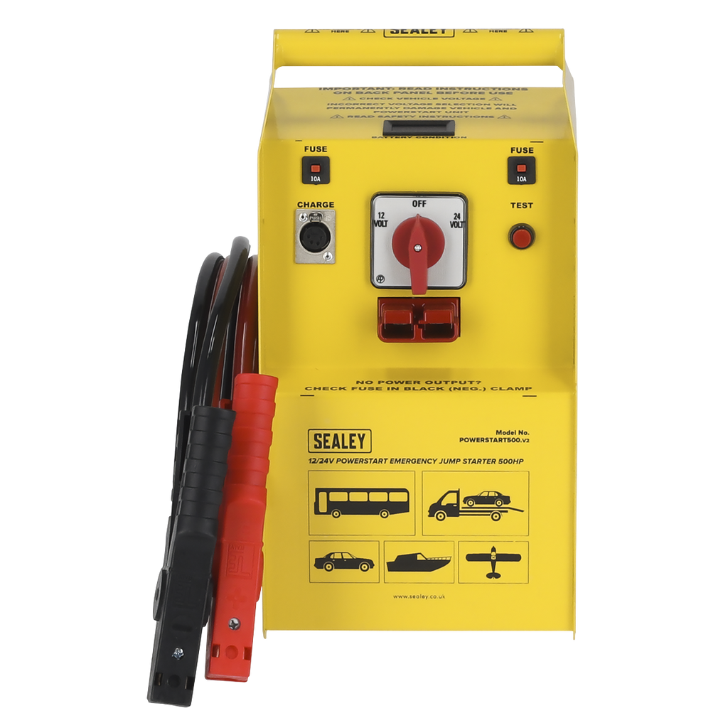 12/24V Emergency Jump Starter 500hp Start