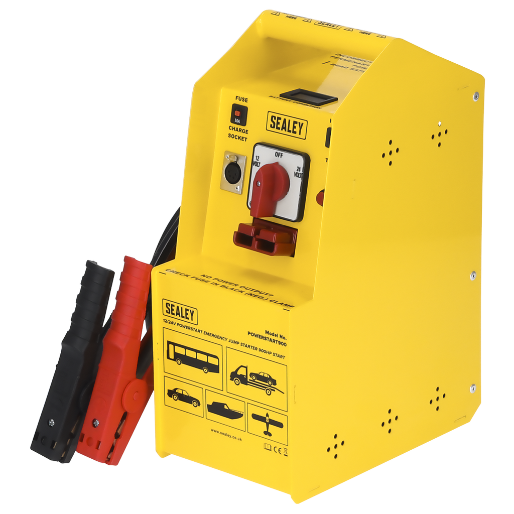 12/24V Emergency Jump Starter 900hp Start