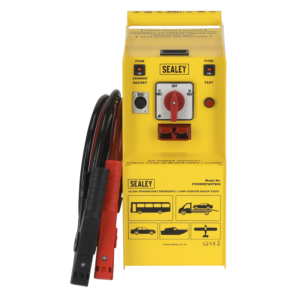 12/24V Emergency Jump Starter 900hp Start
