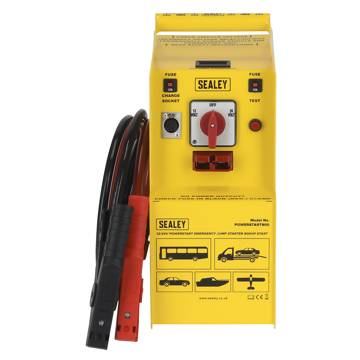 12/24V Emergency Jump Starter 900hp Start