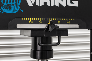 Viking Floor Type Air/Hydraulic Press with Sliding Ram and Foot Pedal 50 Tonne