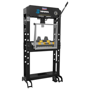 Viking Floor Type Air/Hydraulic Press with Sliding Ram and Foot Pedal 50 Tonne