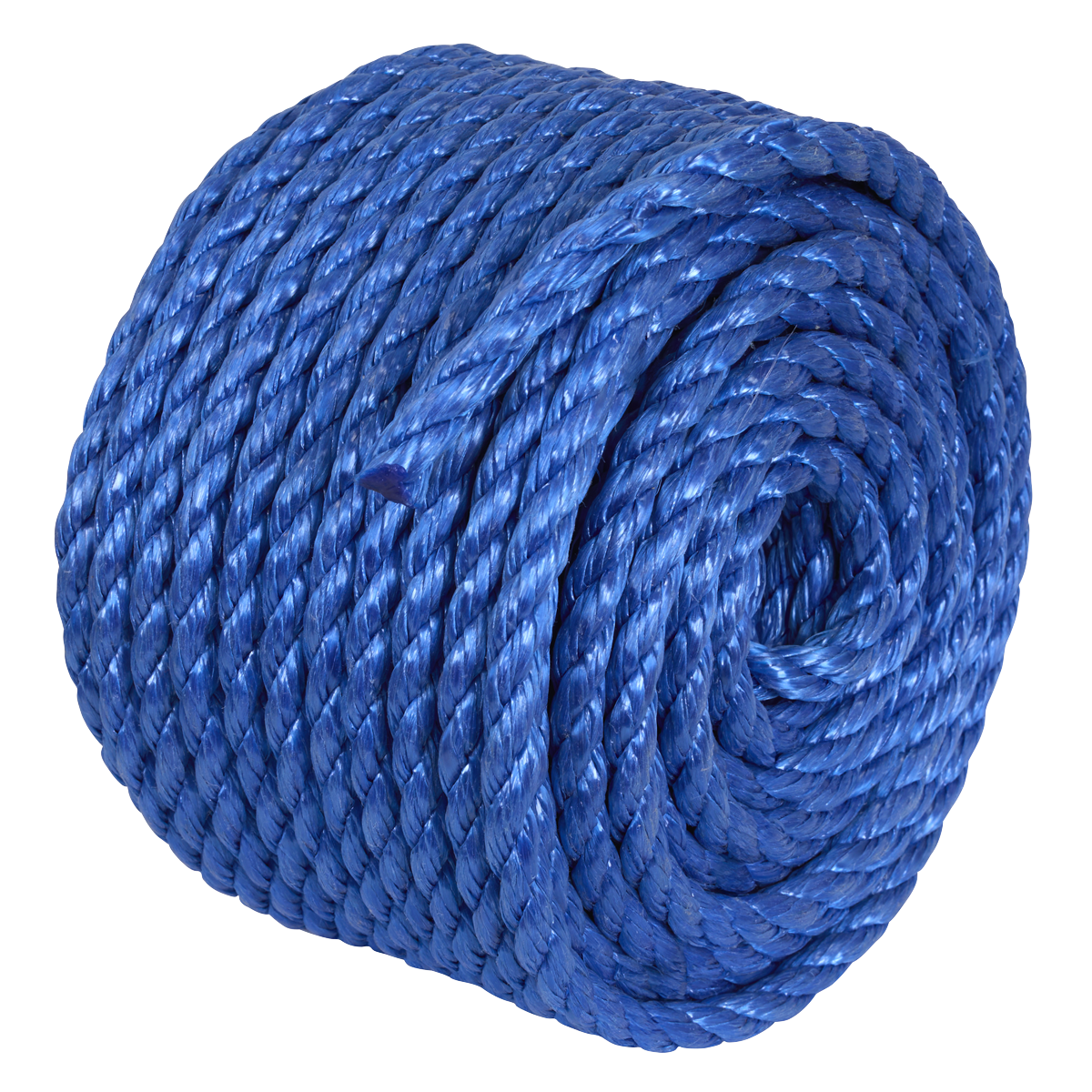 10mm x 30m Polypropylene Split Film Twisted Rope, Blue