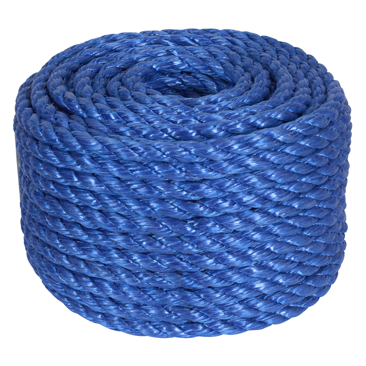 10mm x 30m Polypropylene Split Film Twisted Rope, Blue
