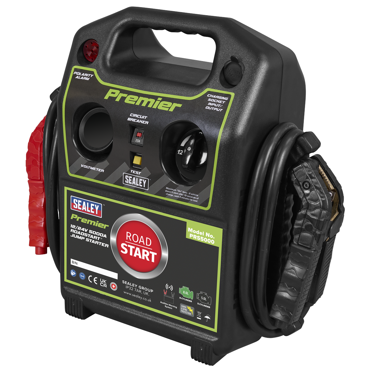 12/24V Premier RoadStart® Jump Starter 5000A