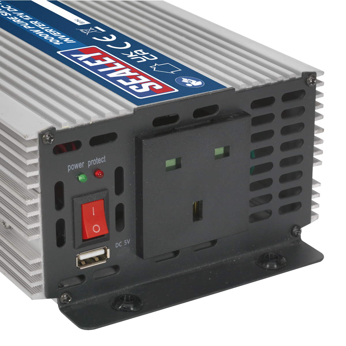 Pure Sine Wave Power Inverter, 1000W 12V (PSI1000)