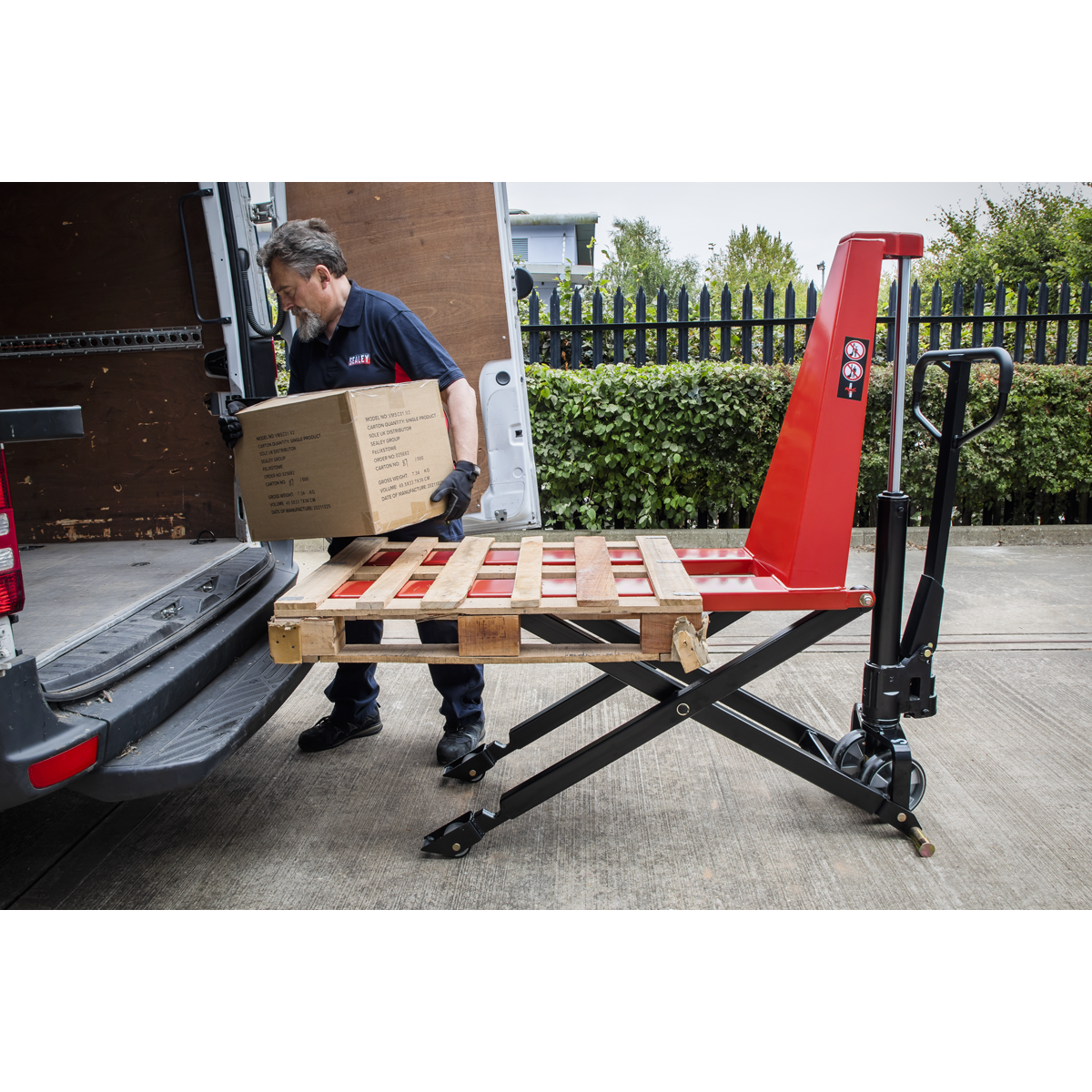 High Lift Pallet Truck 1170 x 540mm 1000kg Capacity