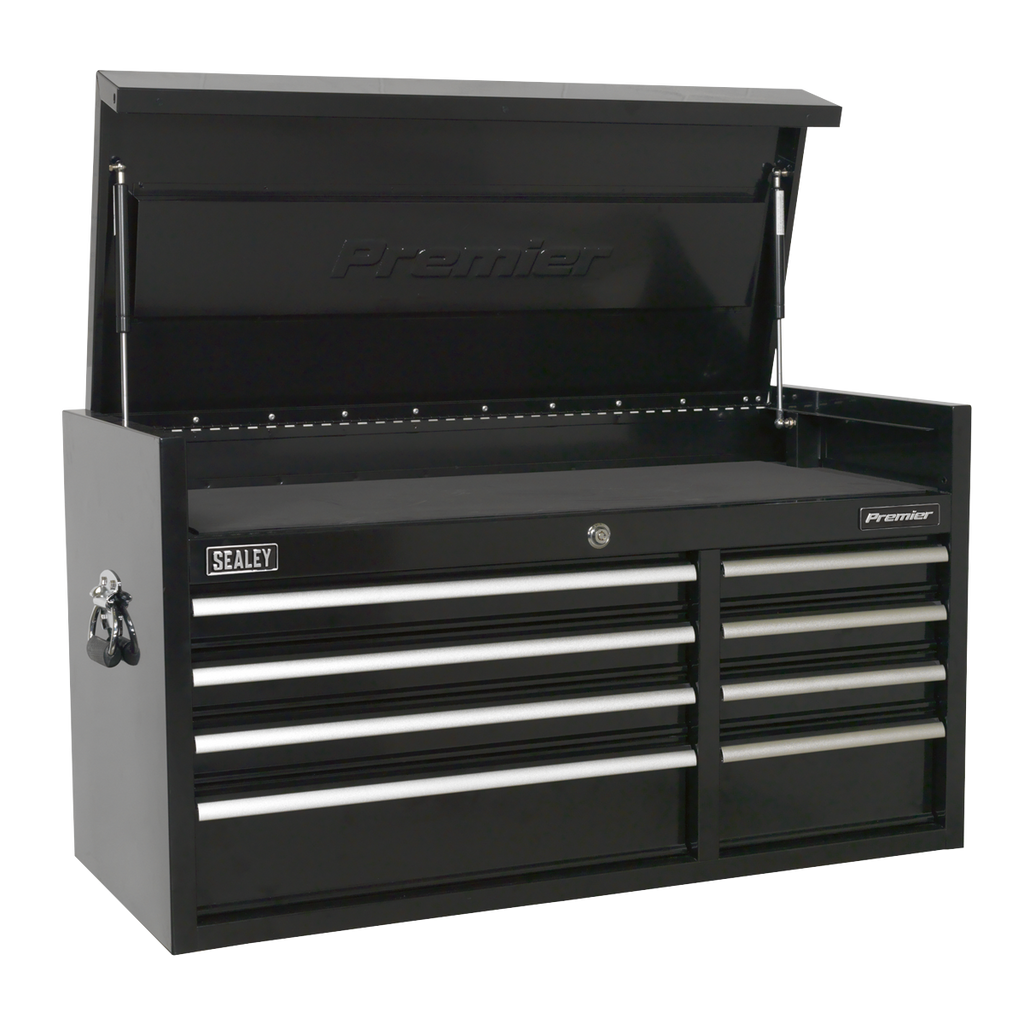 Premier™ Heavy-Duty Extra-Wide Topchest 8 Drawer 1040mm - Black