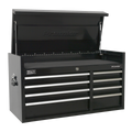 Premier™ Heavy-Duty Extra-Wide Topchest 8 Drawer 1040mm - Black