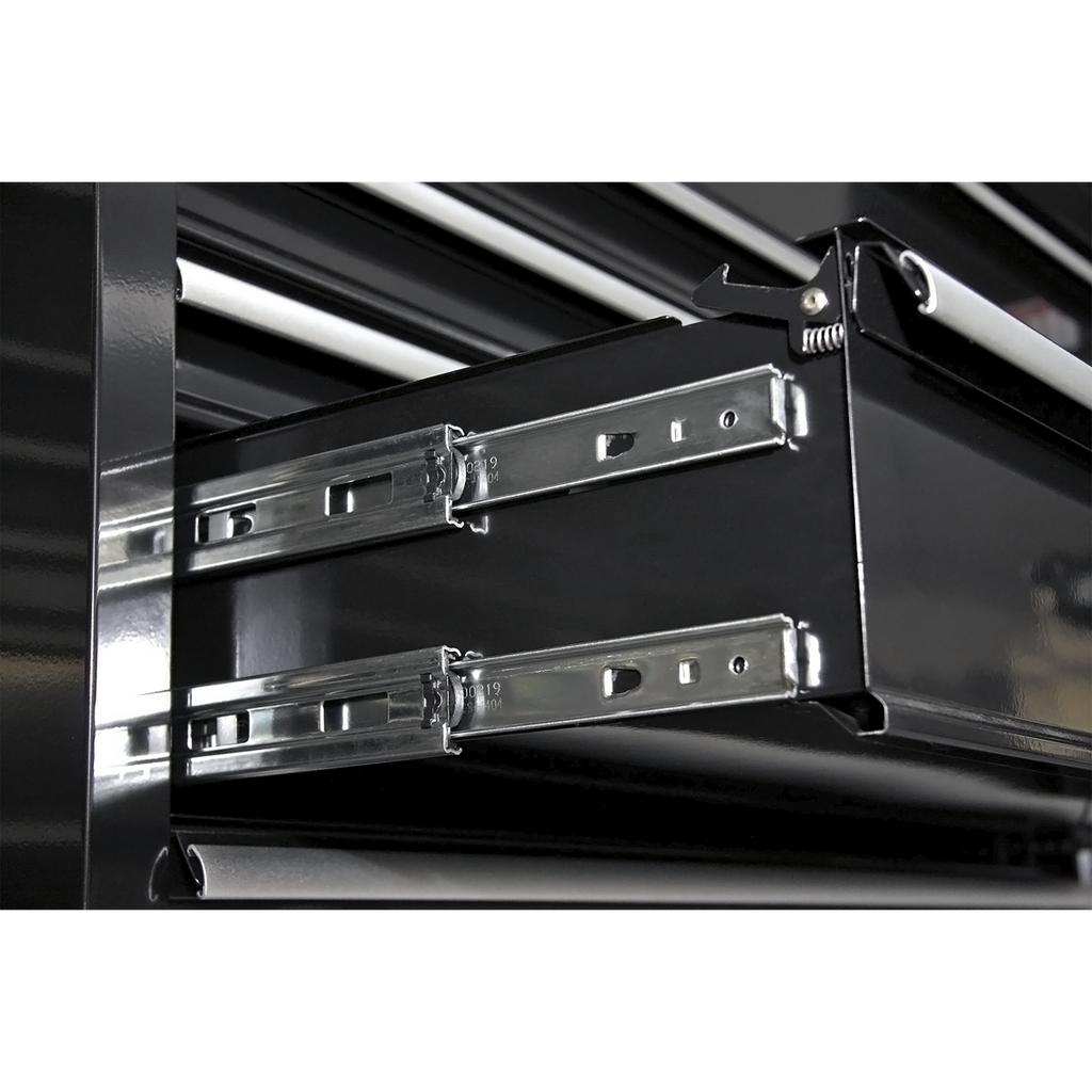 Premier™ Heavy-Duty Extra-Wide Rollcab 11 Drawer 1430mm - Black