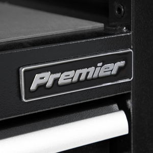 Premier™ Heavy-Duty Extra-Wide Topchest 10 Drawer 1830mm - Black