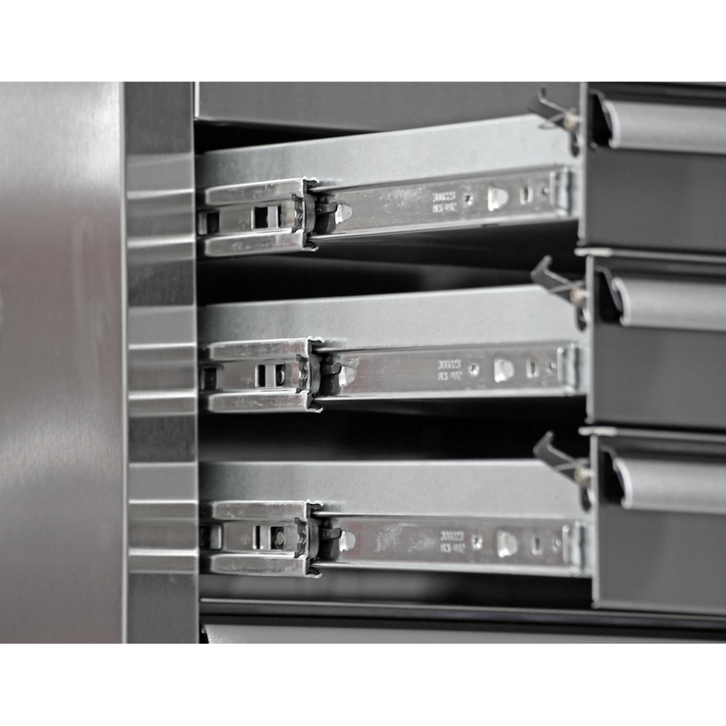 Premier™ Heavy-Duty Rollcab 6 Drawer 675mm - Stainless Steel