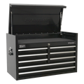 Premier™ Heavy-Duty Topchest 915mm 8 Drawer - Black