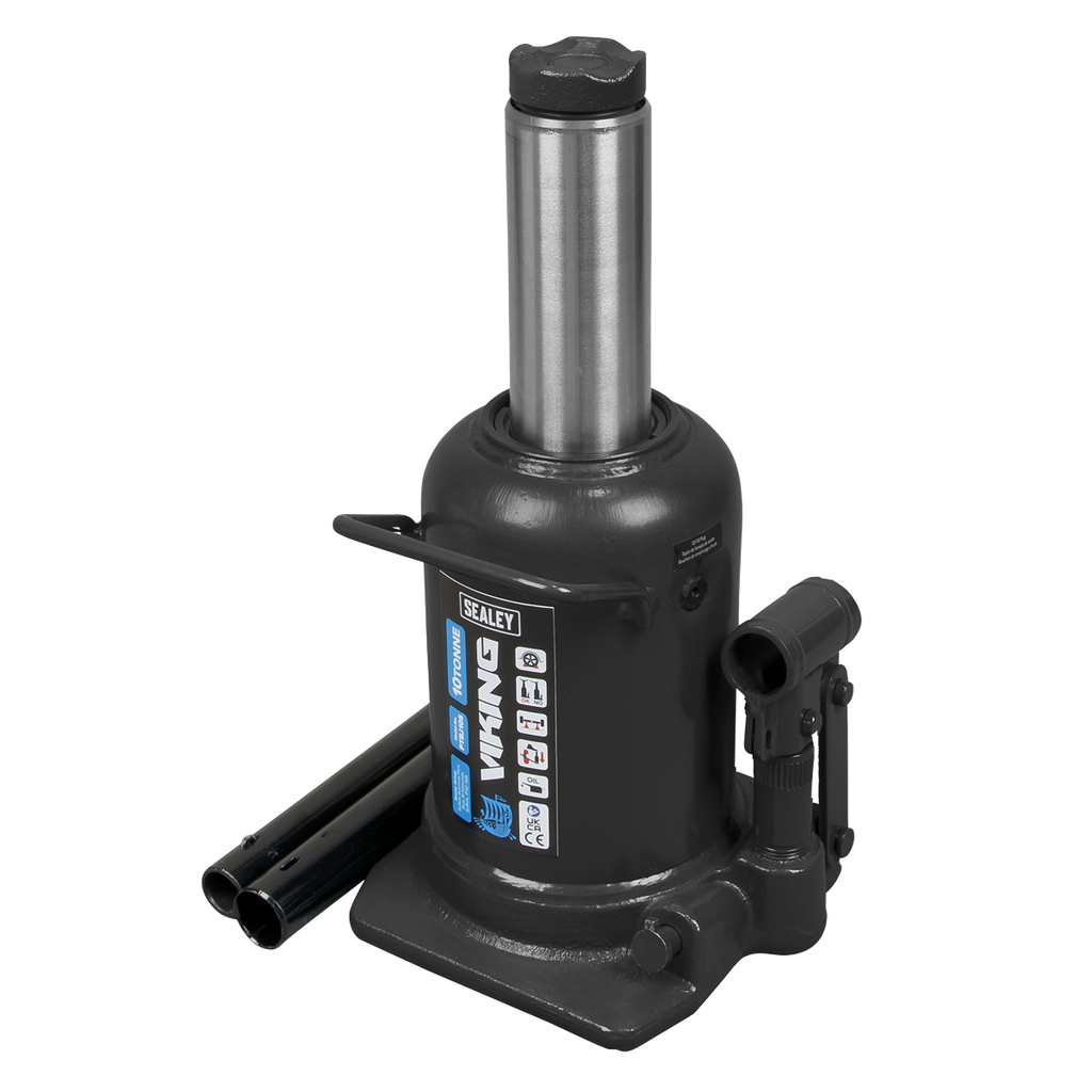 Viking Telescopic Bottle Jack, 10 Tonne (PTBJ10S)