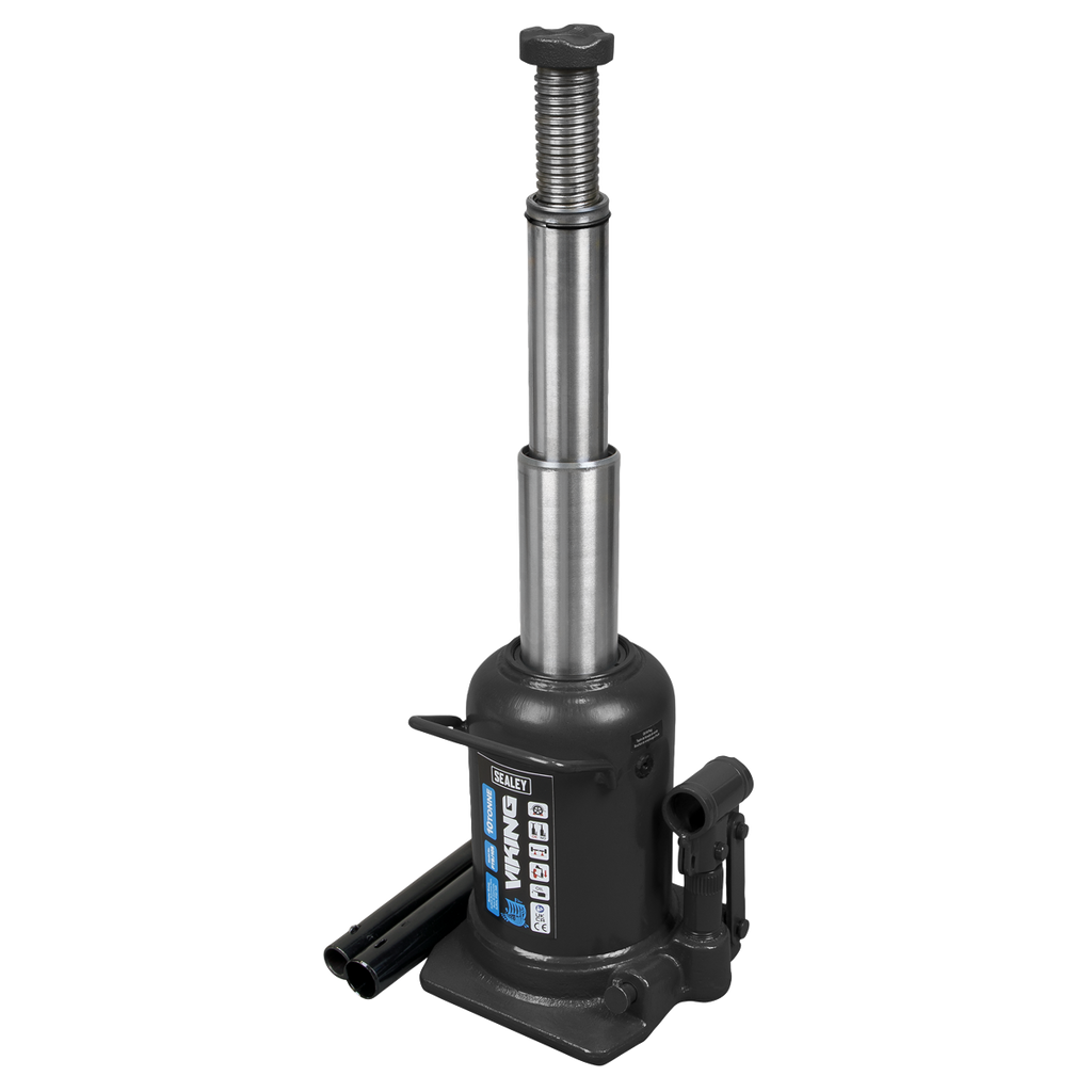 Viking Telescopic Bottle Jack, 10 Tonne (PTBJ10S)