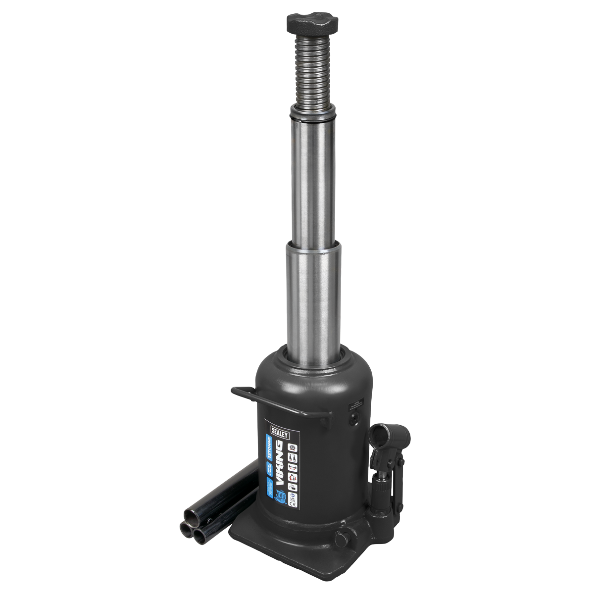 Viking Telescopic Bottle Jack, 12 Tonne (PTBJ12S)