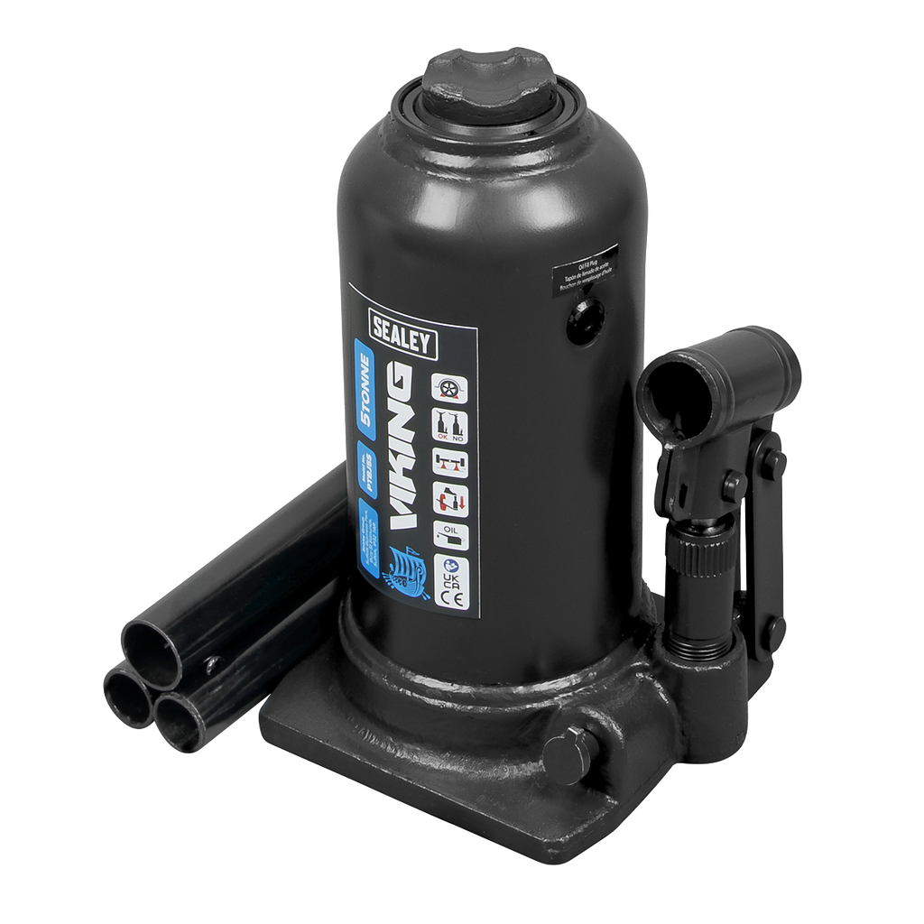 Viking Telescopic Bottle Jack, 5 Tonne (PTBJ5S)
