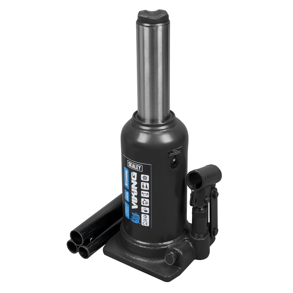 Viking Telescopic Bottle Jack, 5 Tonne (PTBJ5S)