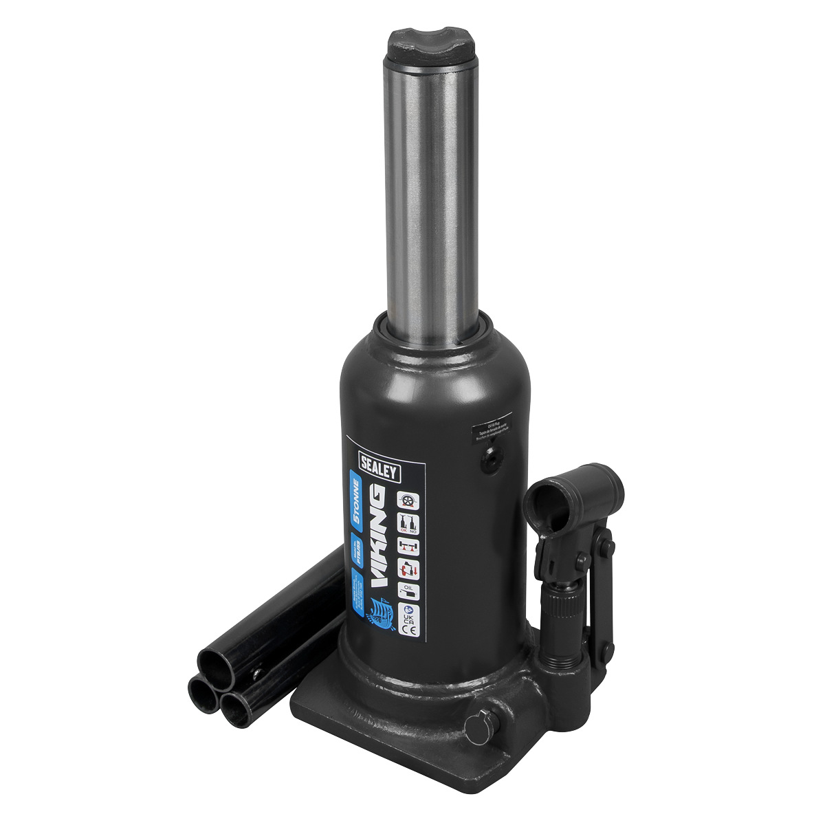 Viking Telescopic Bottle Jack, 5 Tonne (PTBJ5S)