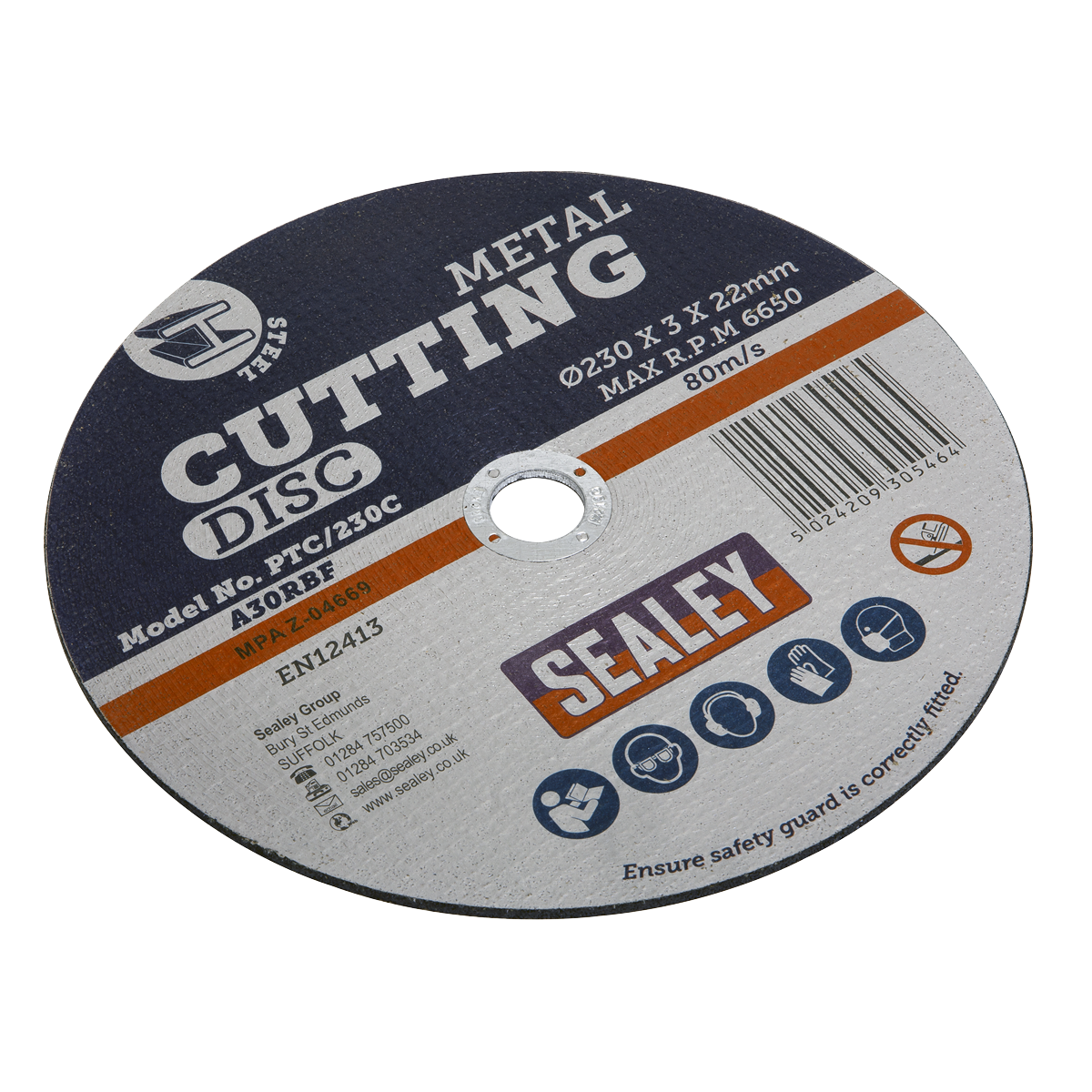 230 x 3mm Cutting Disc 22mm Bore