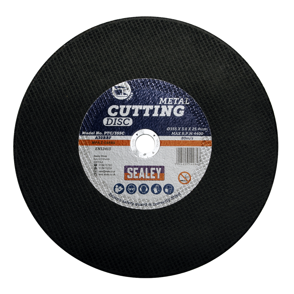 355 x 3mm Cutting Disc 25.4mm Bore