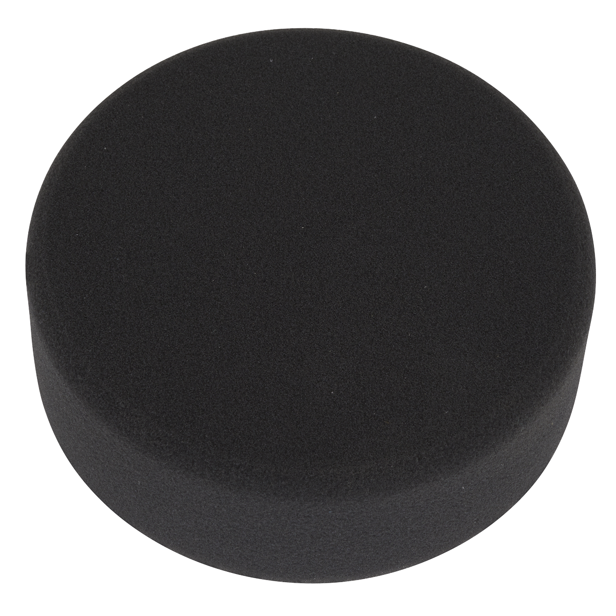 150 x 50mm Buffing & Polishing Foam Head M14 x 2mm - Black/Soft