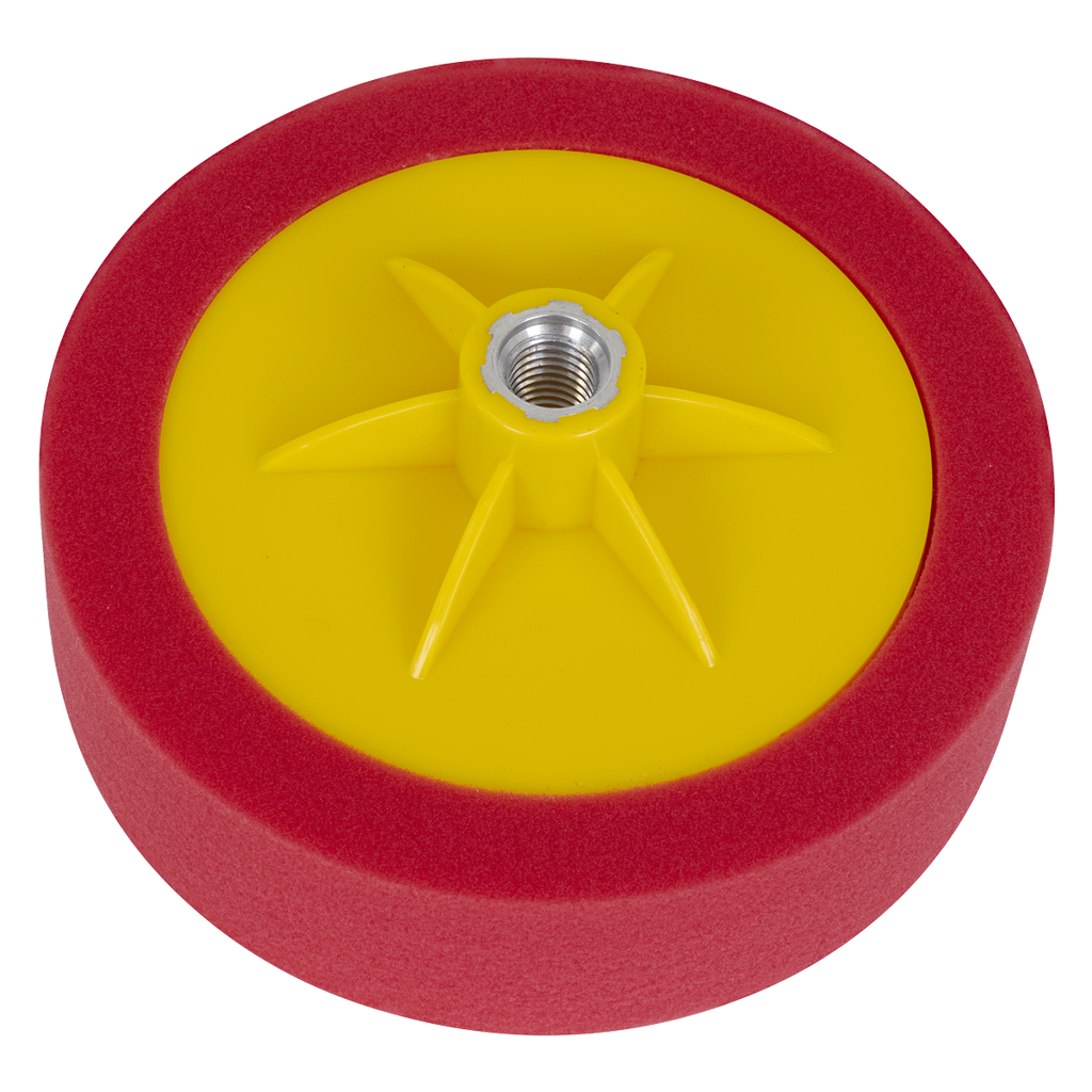 150 x 50mm Buffing & Polishing Foam Head M14 x 2mm - Red/Ult