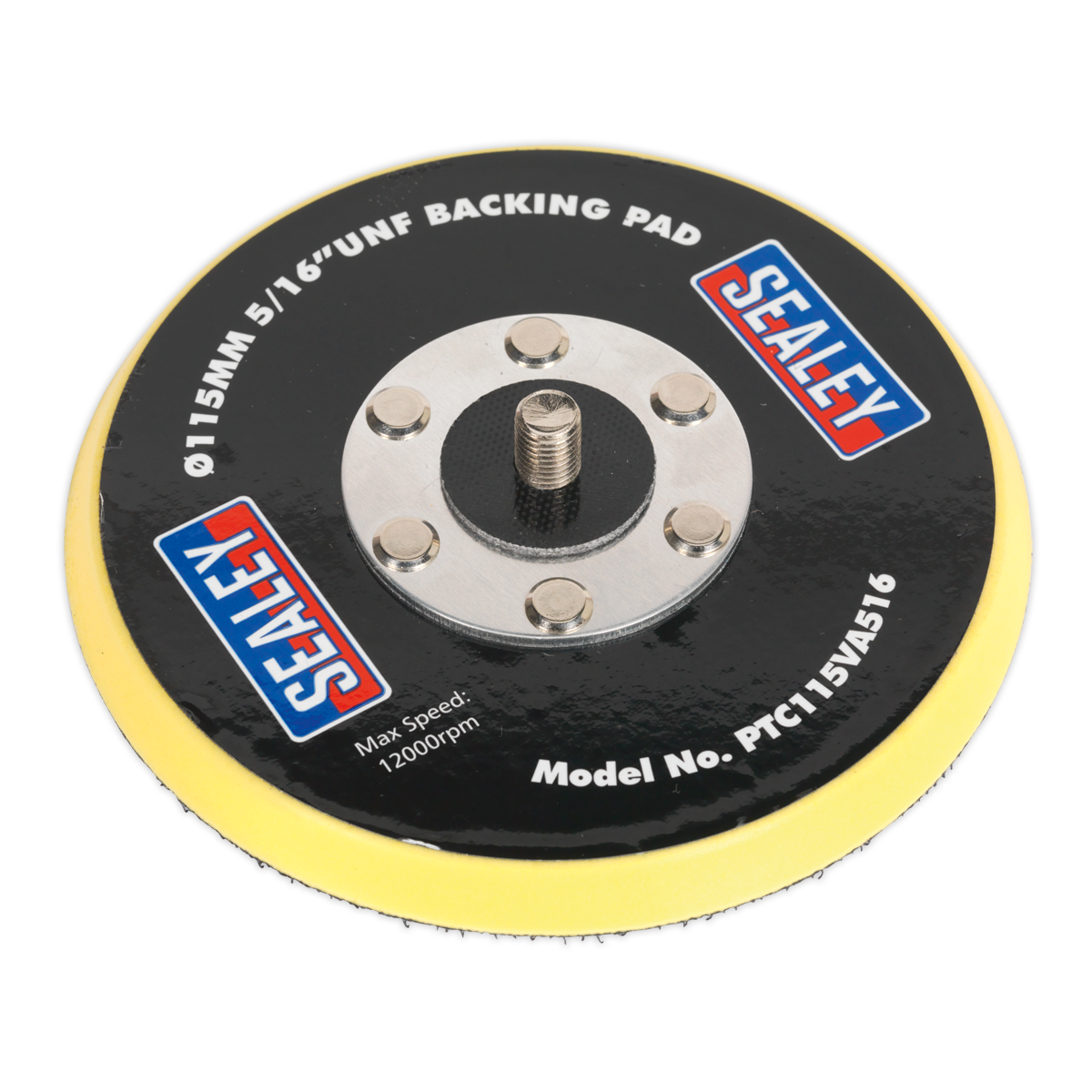 115mm Backing Pad Hook-and-Loop 5/16"UNF