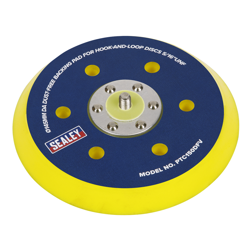 145mm DA Dust-Free Backing Pad for Hook-and-Loop Discs 5/16"