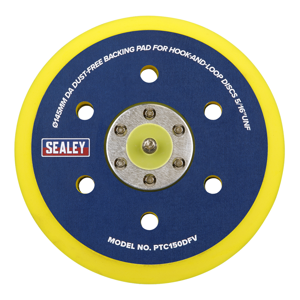 145mm DA Dust-Free Backing Pad for Hook-and-Loop Discs 5/16"