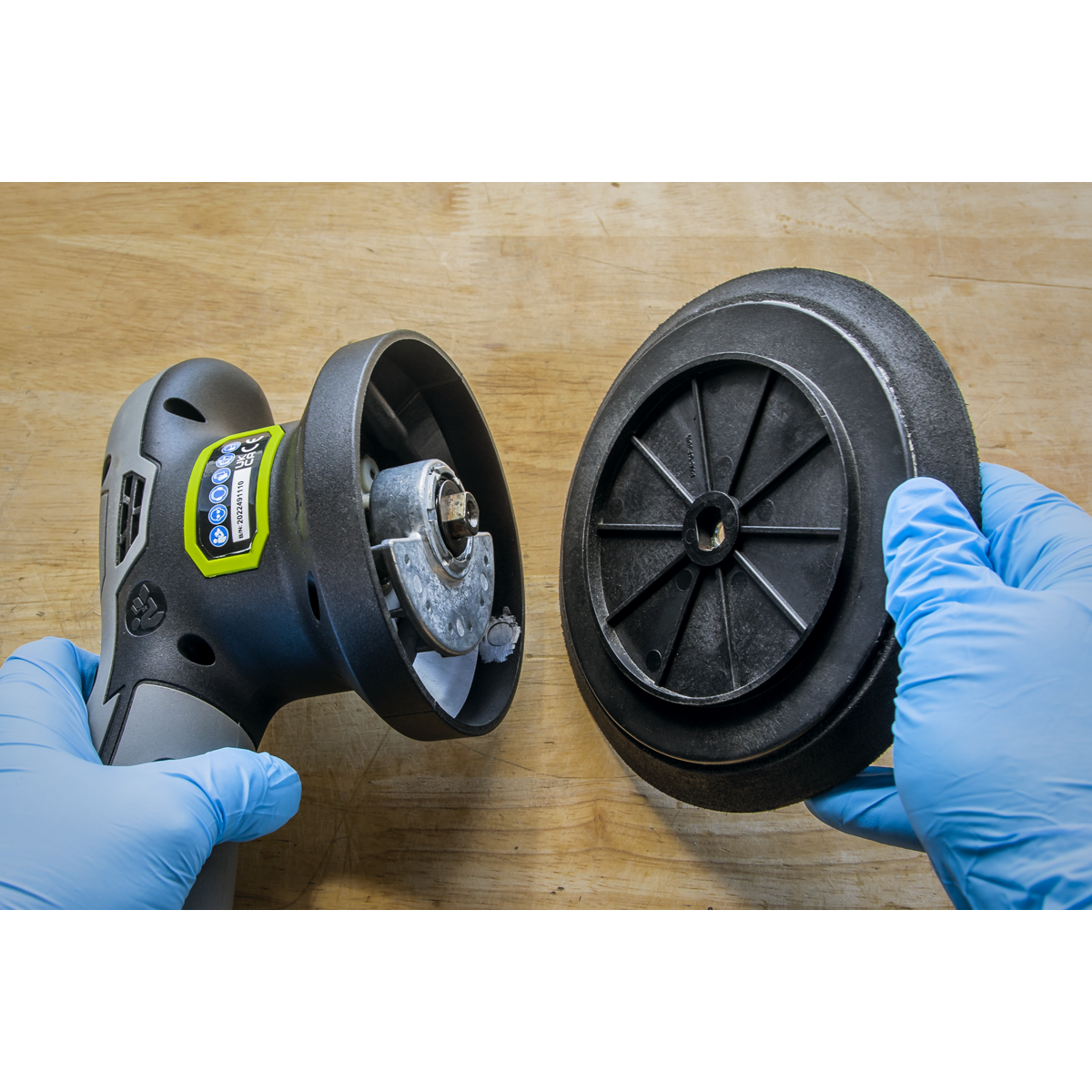 150mm Hook-and-Loop Backing Pad M6
