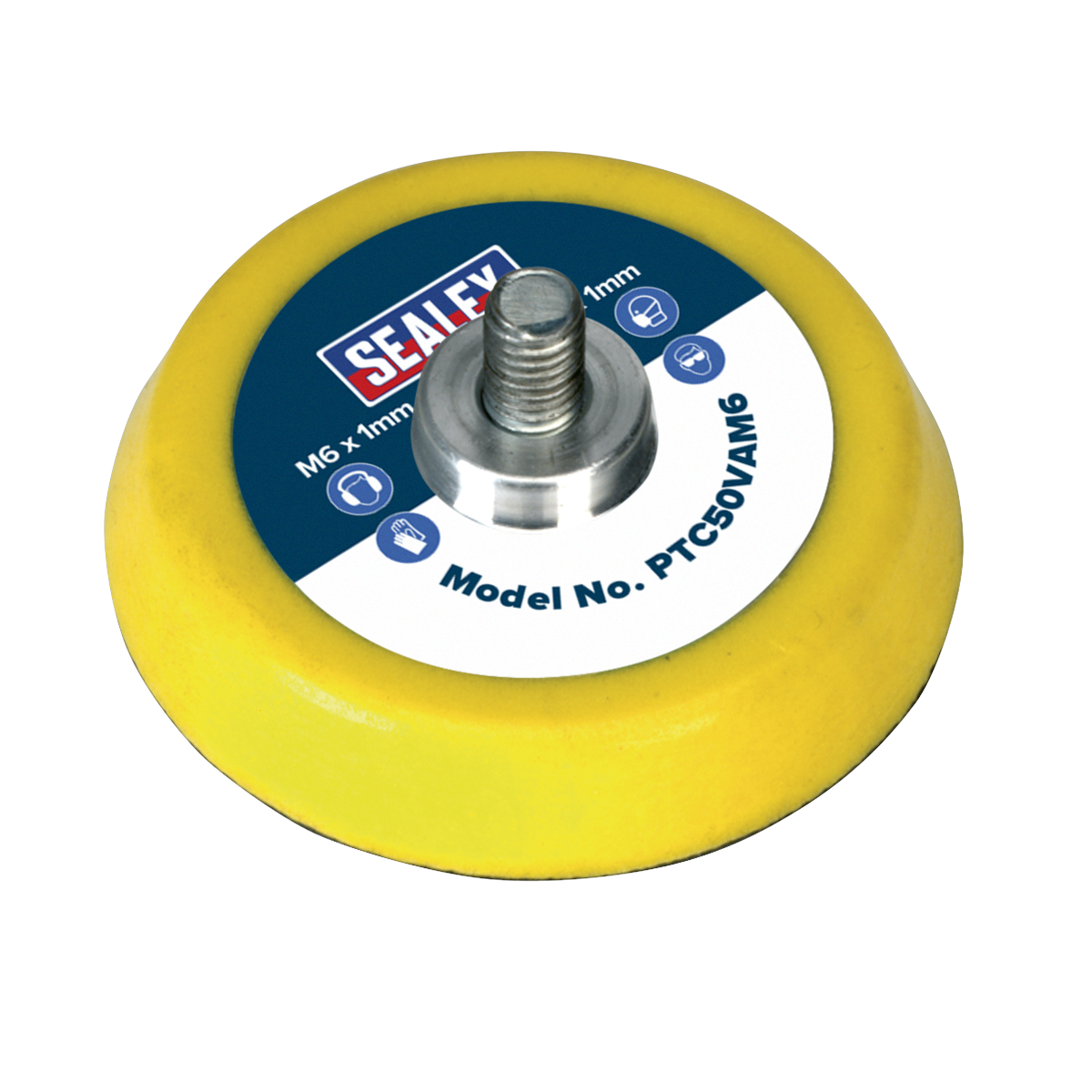 50mm Hook-and-Loop Backing Pad M6 x 1mm