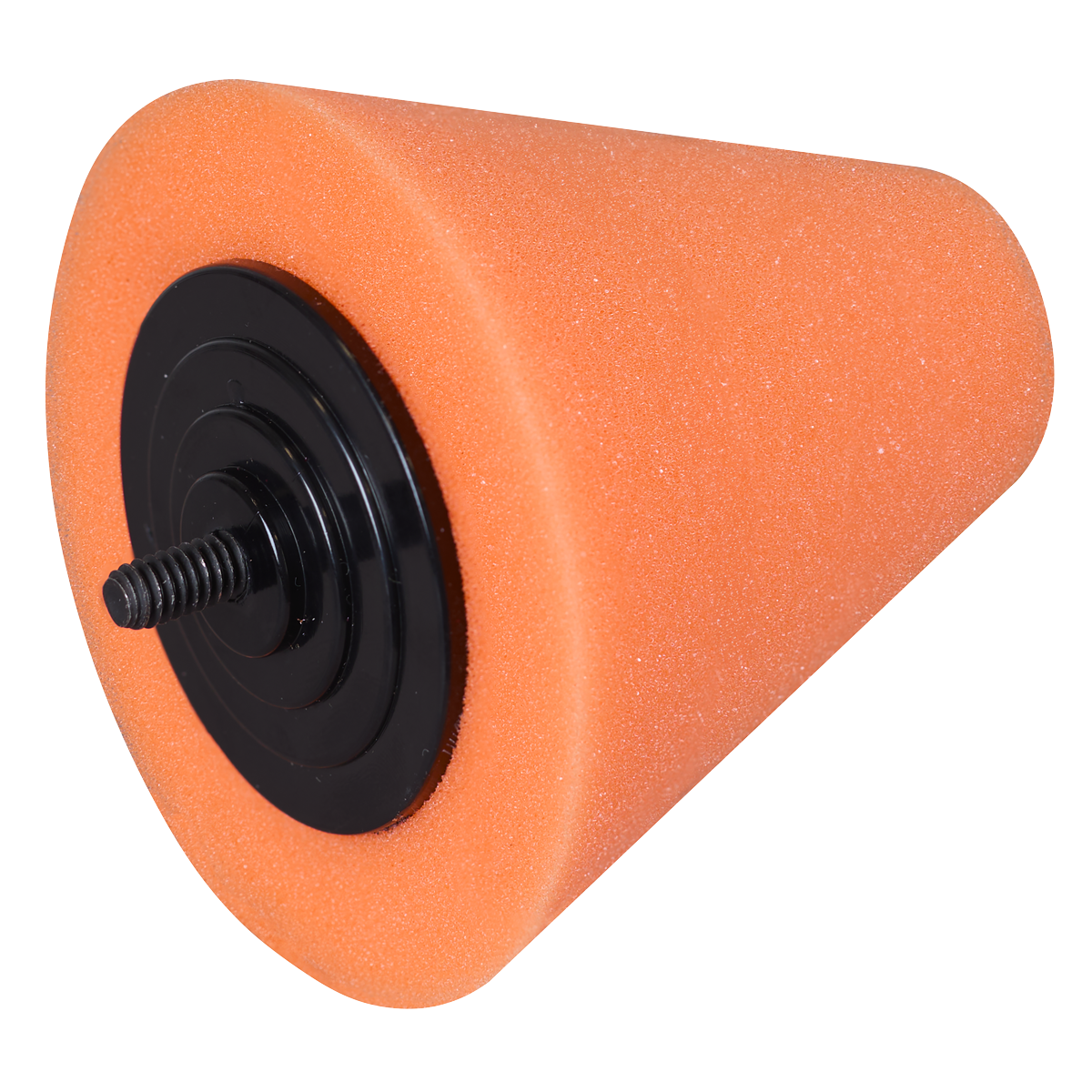 Buffing & Polishing Foam Cone - Orange/Firm