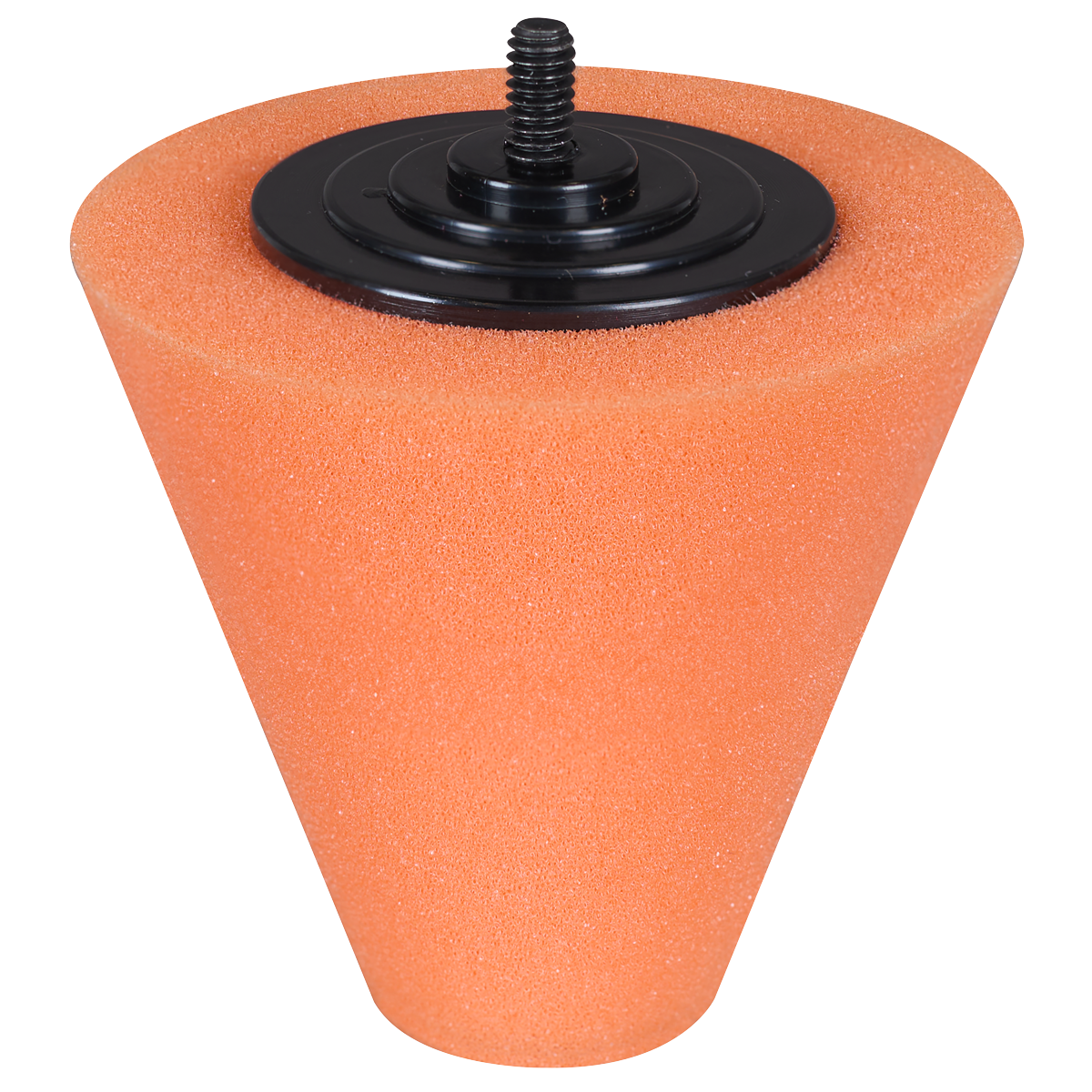 Buffing & Polishing Foam Cone - Orange/Firm