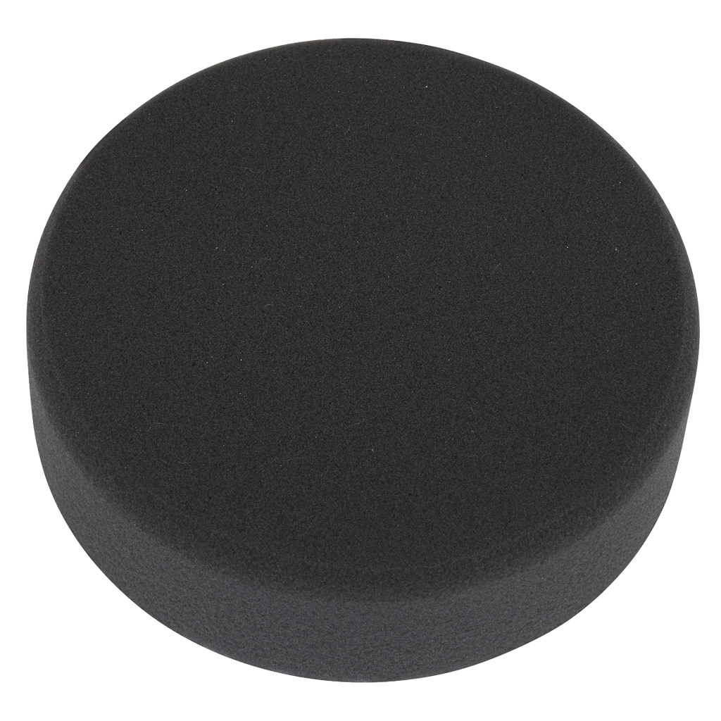Hook-and-Loop Buffing & Polishing Foam Head 150 x 50mm - Bla