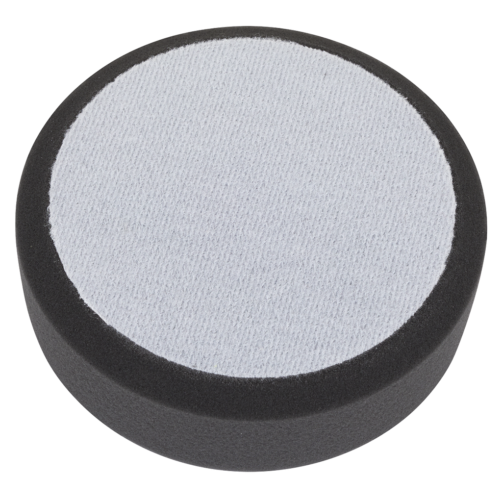 Hook-and-Loop Buffing & Polishing Foam Head 150 x 50mm - Bla