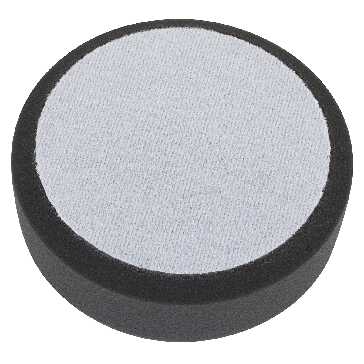 Hook-and-Loop Buffing & Polishing Foam Head 150 x 50mm - Bla