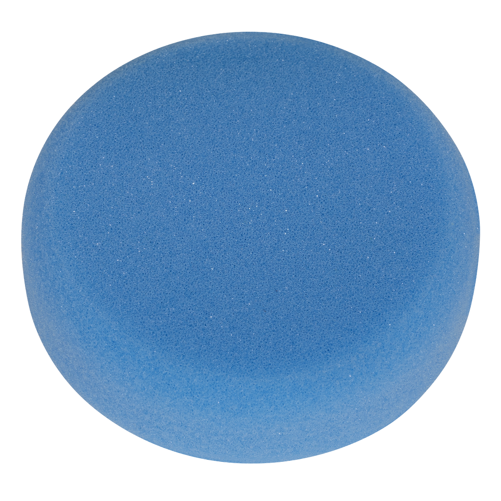Hook-and-Loop Buffing & Polishing Foam Head 80 x 25mm - Blue