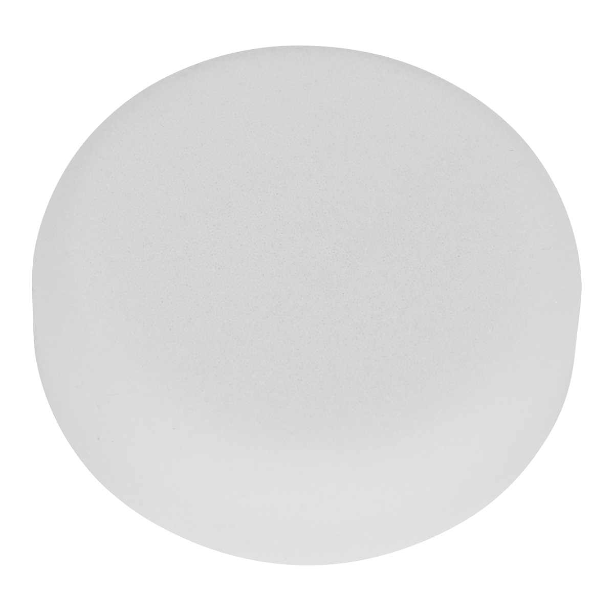 Hook-and-Loop Buffing & Polishing Foam Head 80 x 25mm - Whit