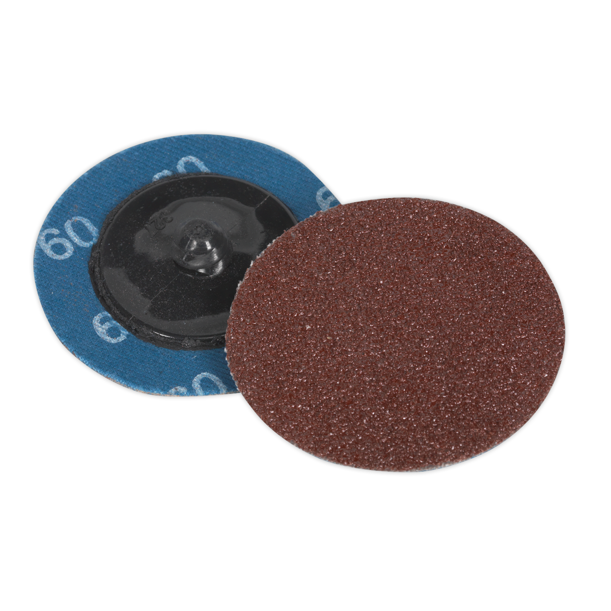50mm Quick Change Sanding Disc 60Grit - Pack of 10