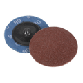 50mm Quick Change Sanding Disc 80Grit - Pack of 10