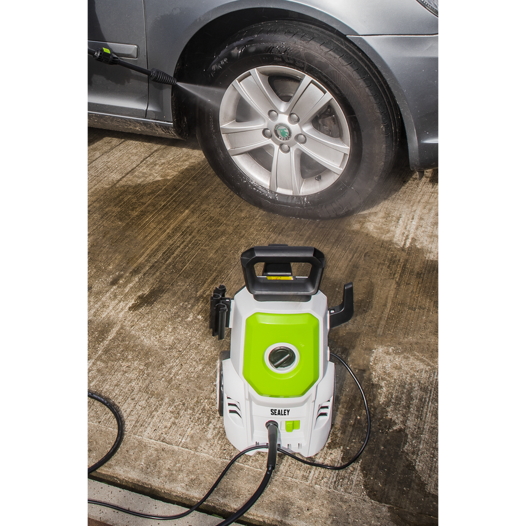 Pressure Washer with Snow Foam Combo, 100bar, 1200W (PW1610COMBO)