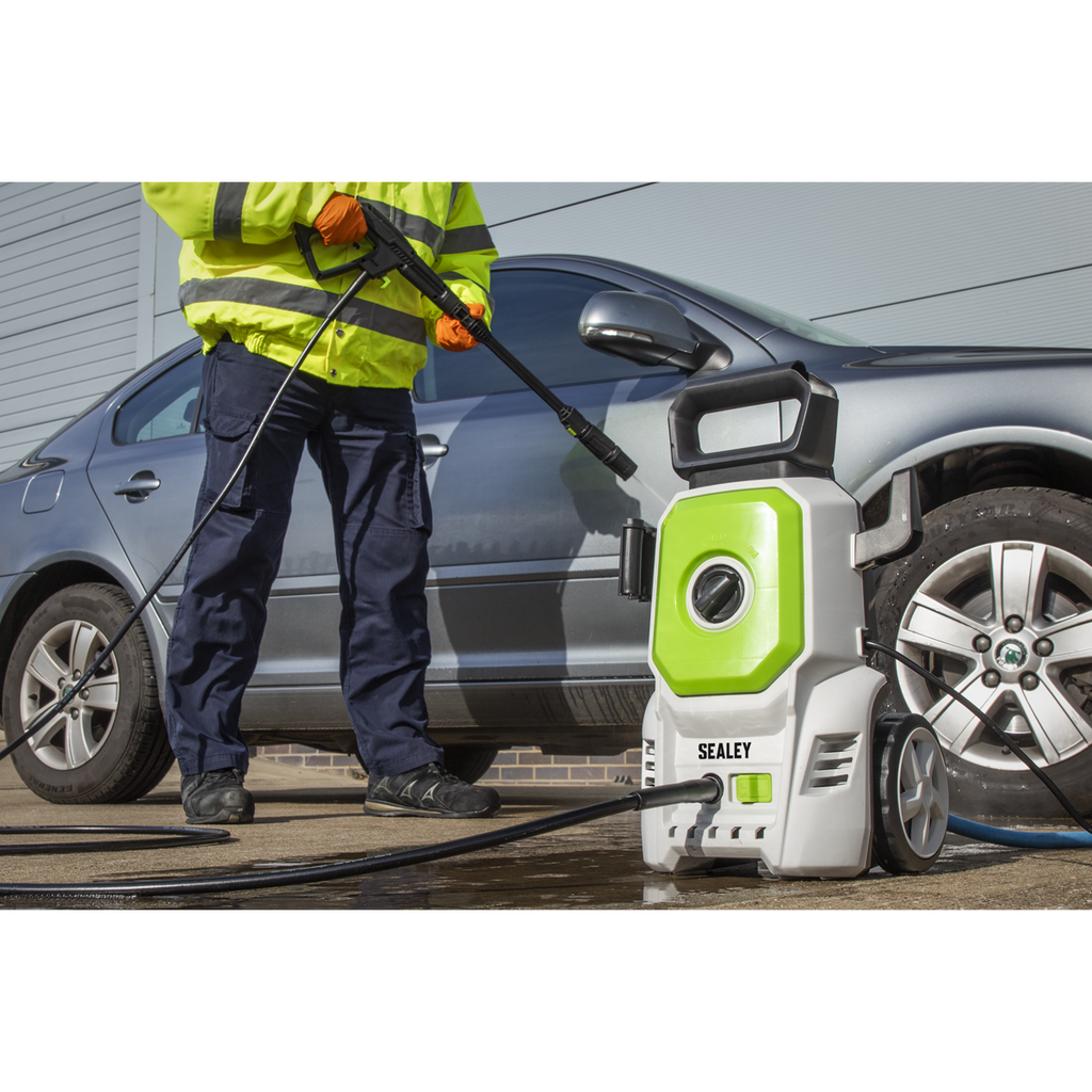 Pressure Washer with Snow Foam Combo, 100bar, 1200W (PW1610COMBO)