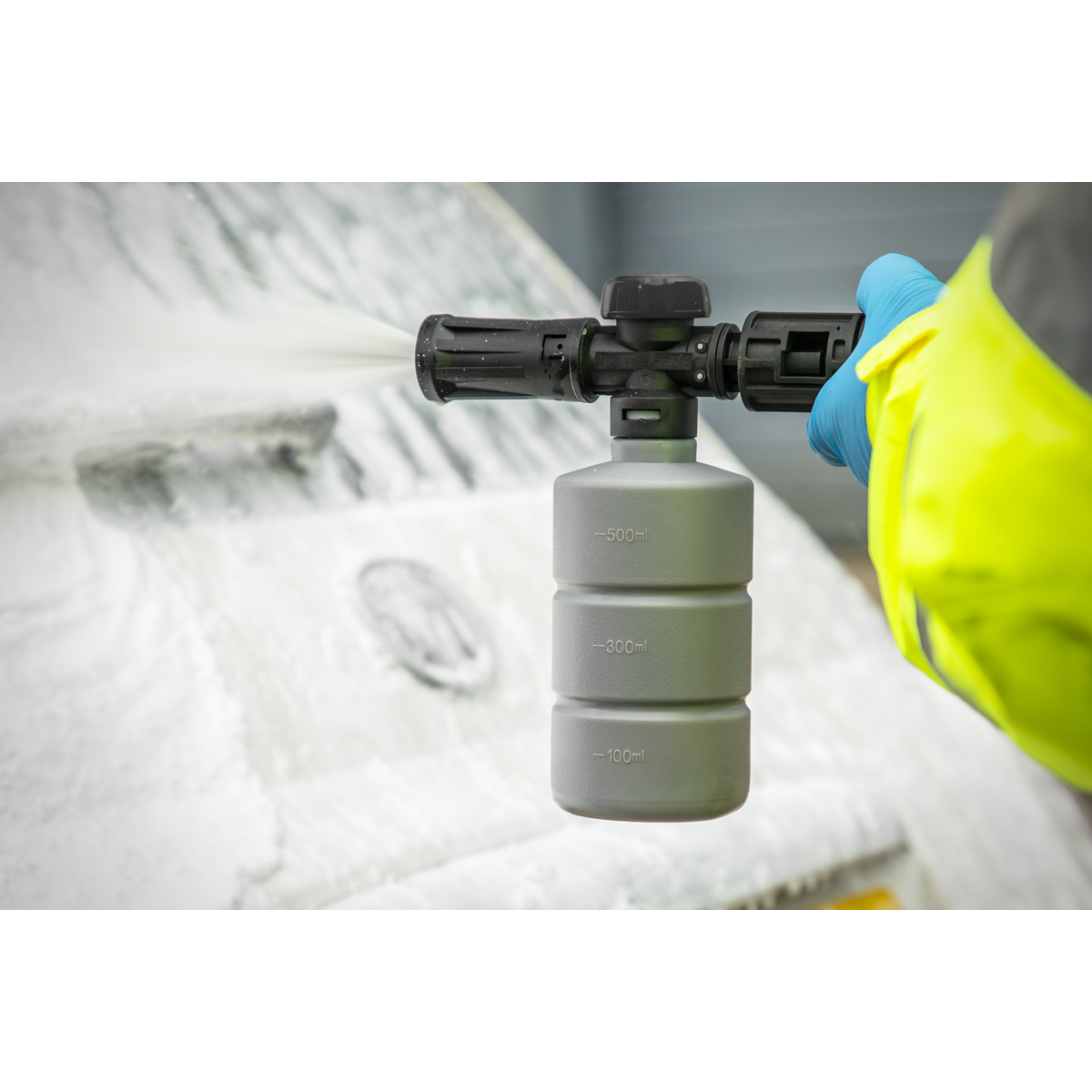 Pressure Washer with Snow Foam Combo, 100bar, 1200W (PW1610COMBO)